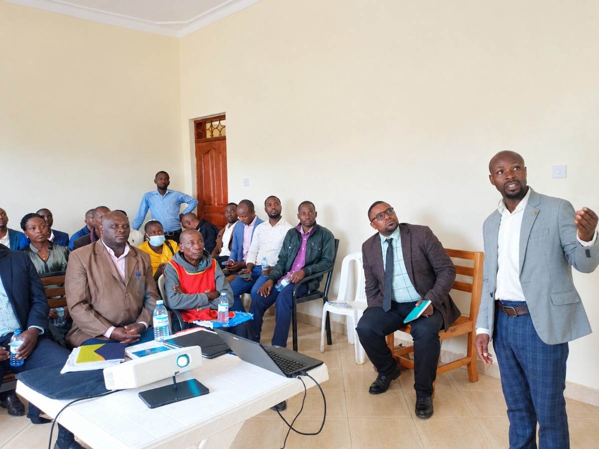 The Rubanda District Meeting to Discuss Findings on Health Performance